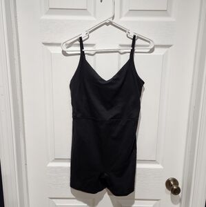 Gilly Hicks Black Activewear Romper